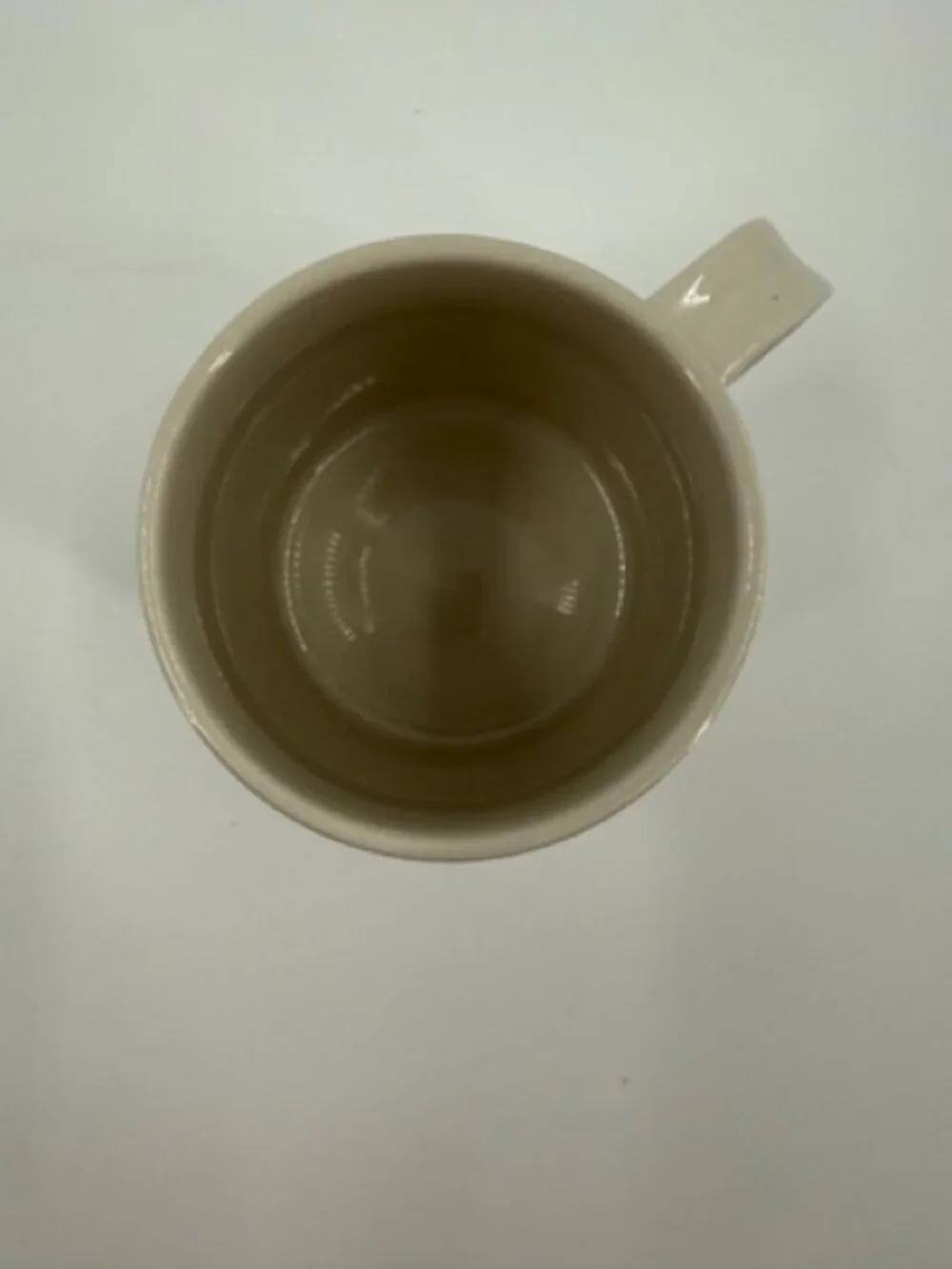 Anthropologie Mug Starla M Hoffman Monogram Letter 'J ' Petal Palette Coffee Cup